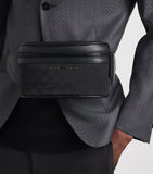 Emporio Armani jacquard logo belt bag (British brand)