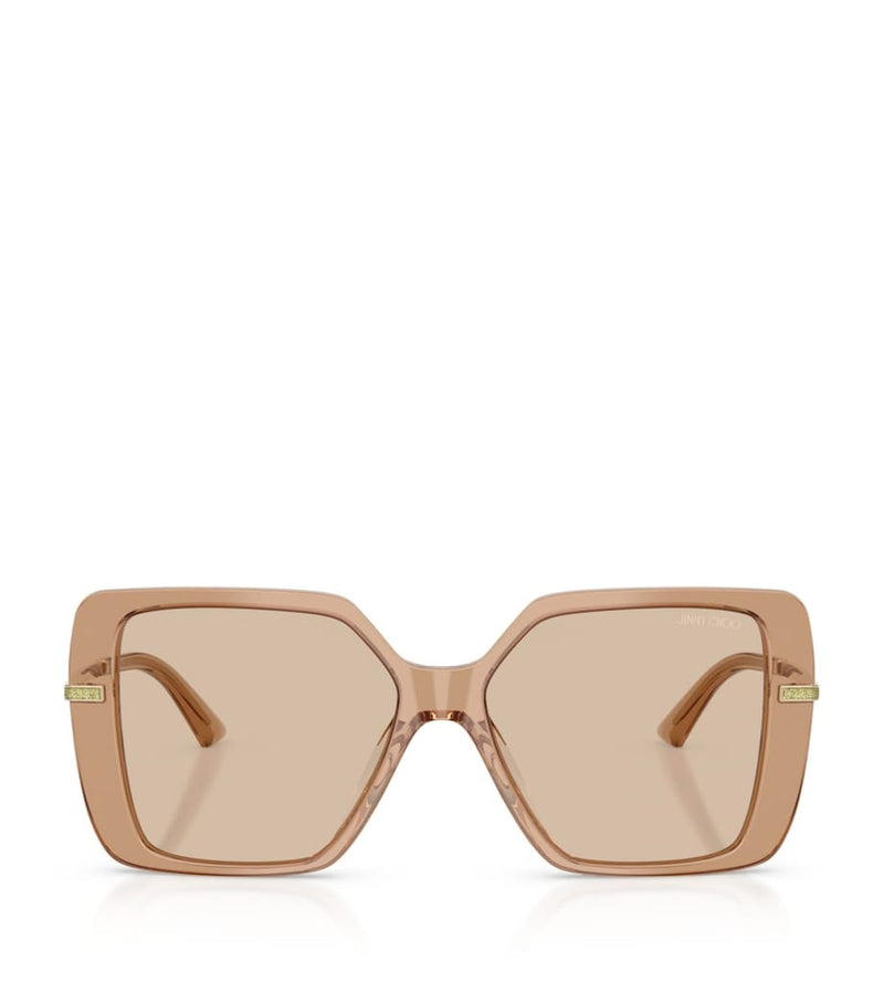 Jimmy Choo square sunglasses acetate model 0JC5048JU, imported from the UK