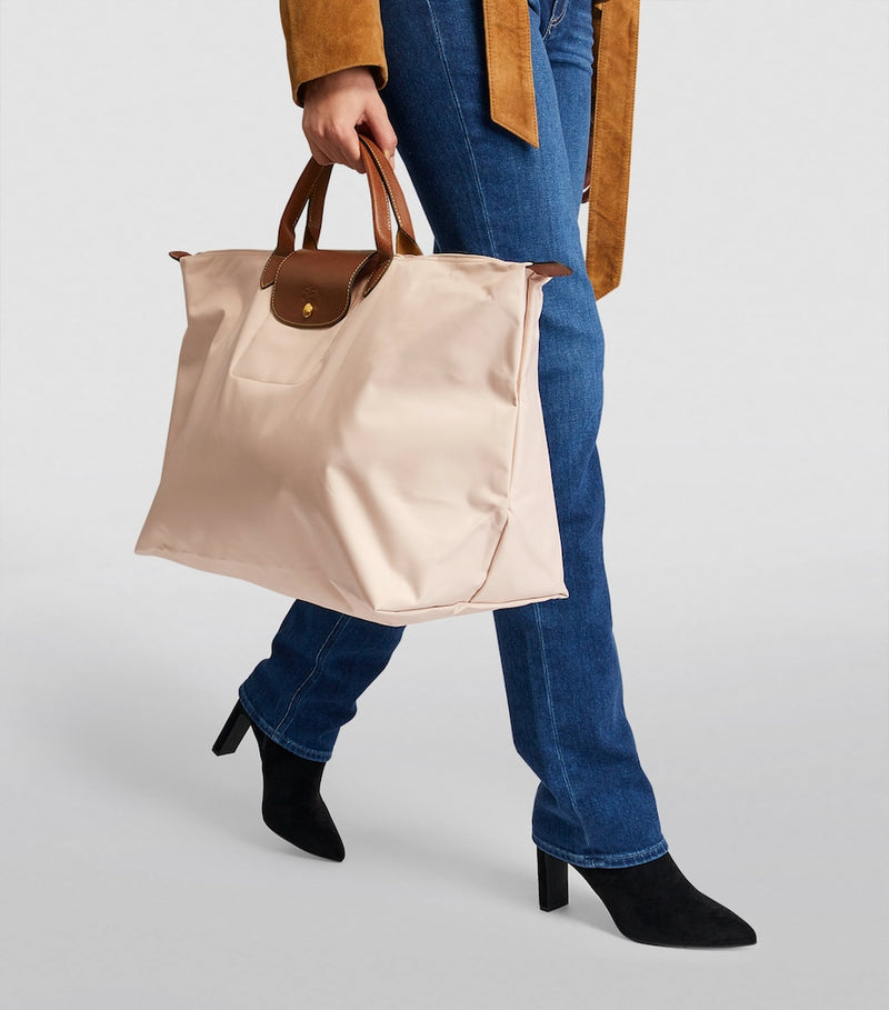 Longchamp small Le Pliage travel bag, imported from the UK