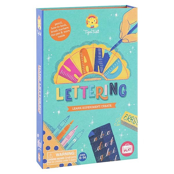 Tiger Tribe Hand Lettering Kit - Learn. Experiment. Create GOODS Superdrug
