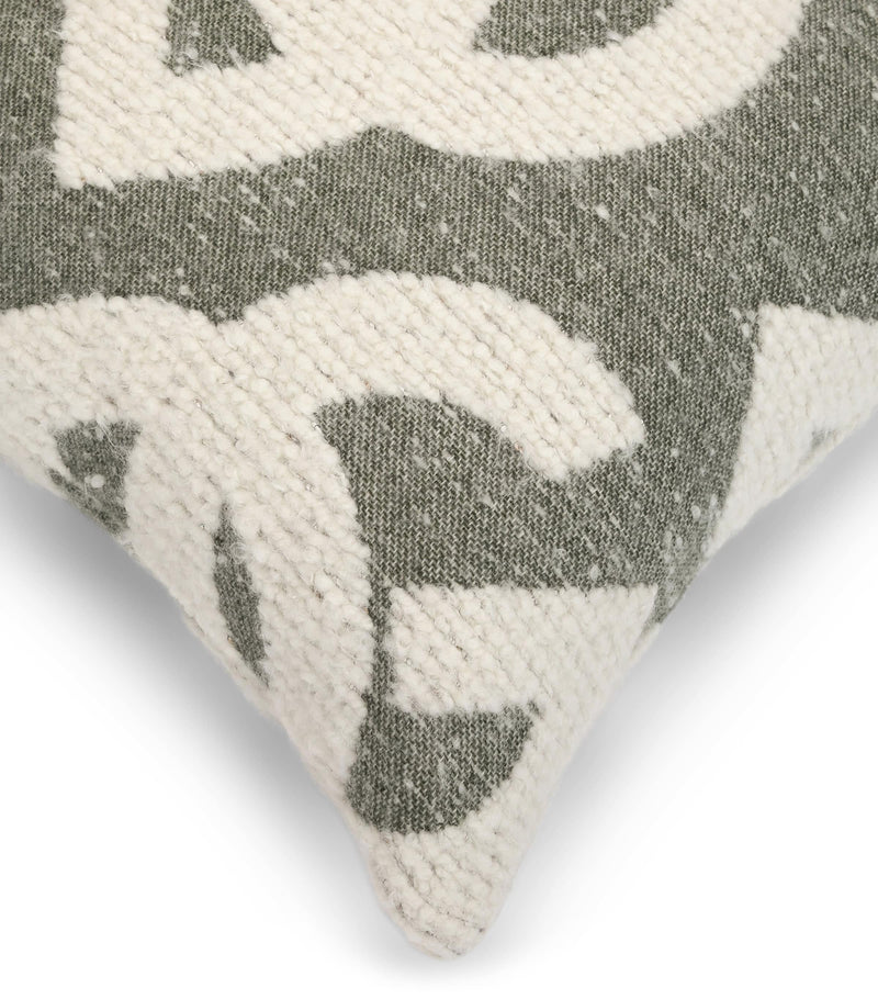 Dolce&Gabbana Casa wool-silk-cashmere logo cushion 50cm x 50cm - British product