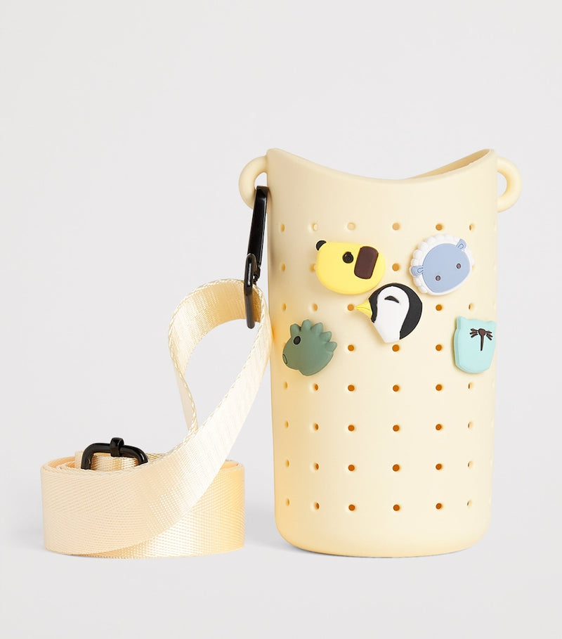 ASOBU Bestie water bottle sling with charms - British product