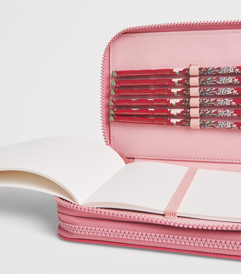 Harrods Woodland Fairy pencil case with crayons and notebook, UK version