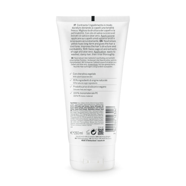 Rausch Conditioner Silver-Shine Sage 150ml, imported from the UK