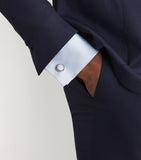 Tateossian agate circular cufflinks, UK version