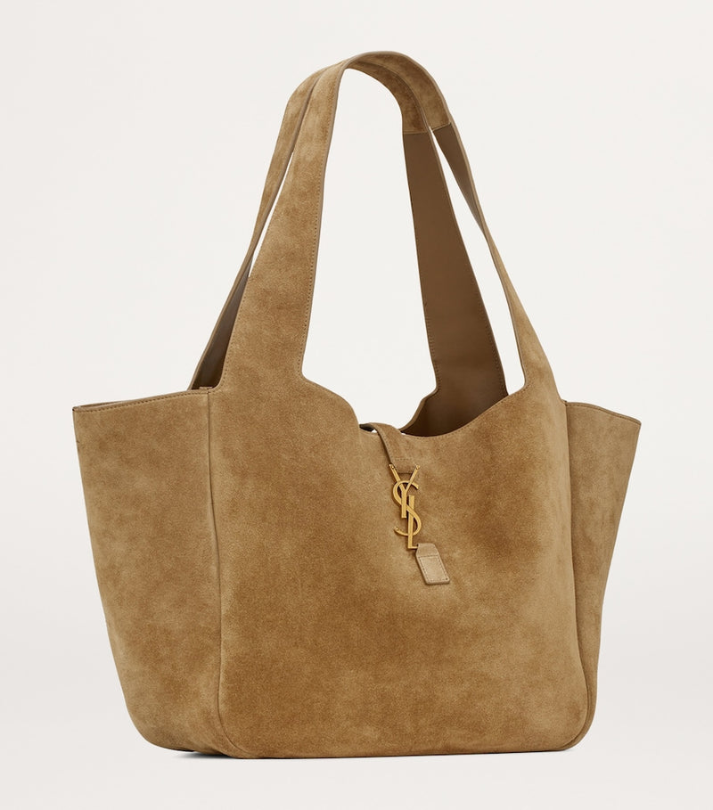 Saint Laurent Bea tote bag in suede leather, UK version
