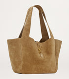 Saint Laurent Bea tote bag in suede leather, UK version