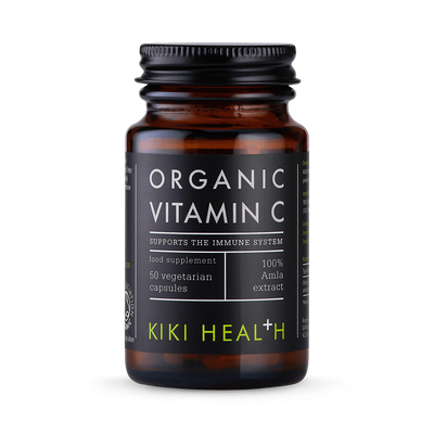 Holland & Barrett KIKI Health Organic Vitamin C 450mg 50 Vegicaps- Buy online at McGrocer