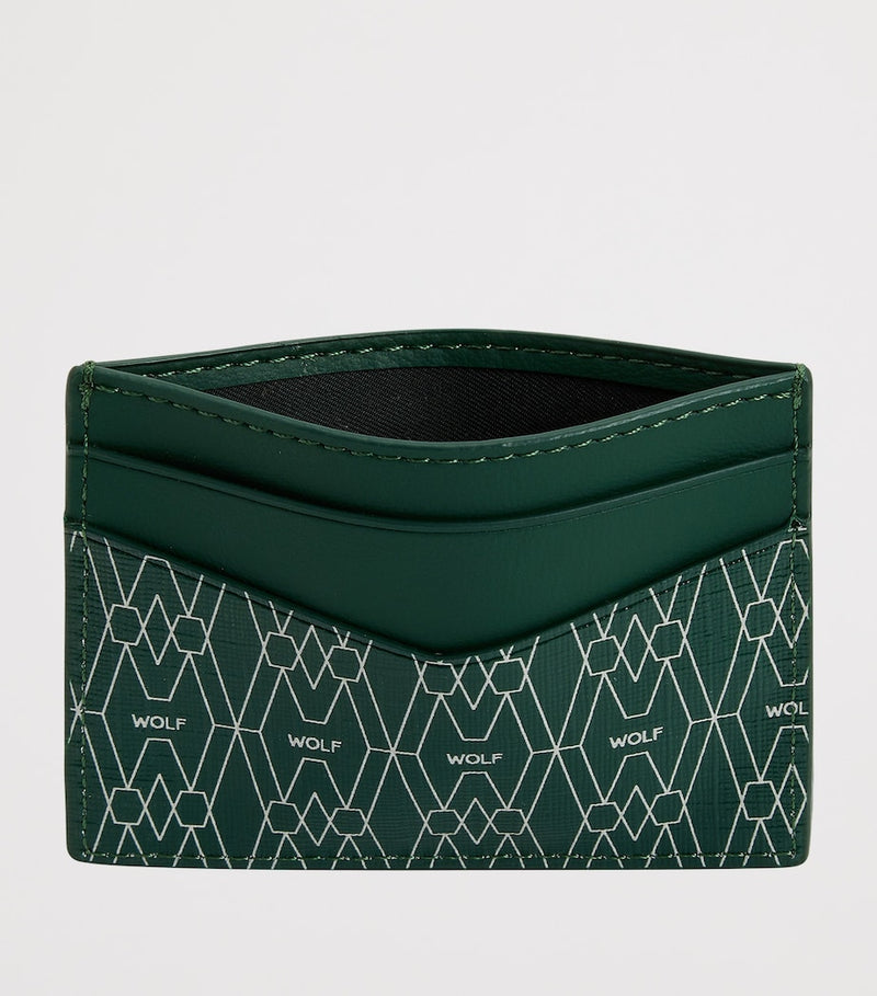 WOLF Signature Card Holder recycled plastic apple peel (British brand)