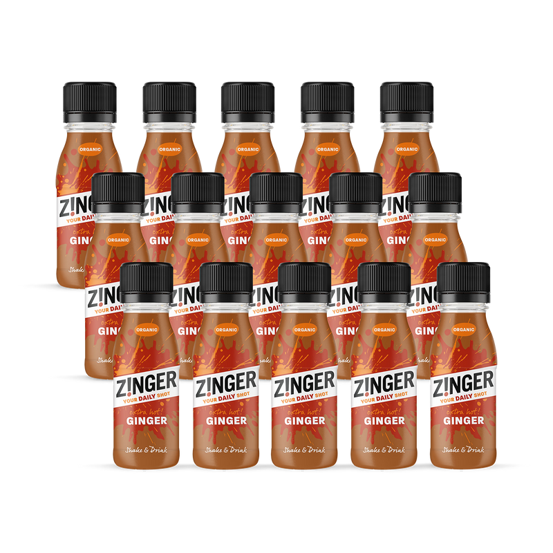 James White Drinks Organic Extra Hot Ginger Zinger Shot 70ml