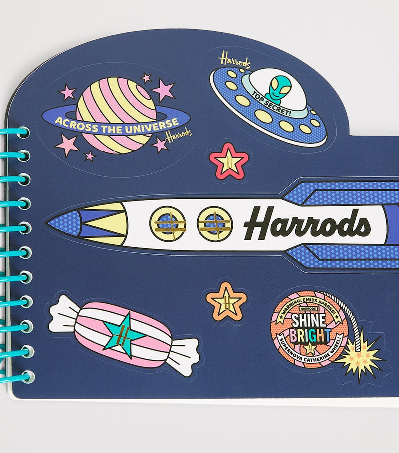 Harrods Pop Rocket notebook, imported from the UK