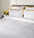 Celso De Lemos Oxford pillowcase with contrasting trims 50x75cm - British product