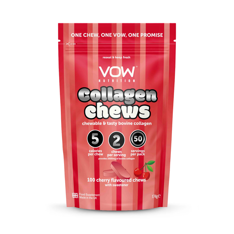 Vow Nutrition collagen chews cherry - British brand