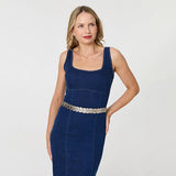 Superdrug Izabel London Metallic Coin Detail Slim Belt- Buy online at McGrocer
