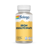 Holland & Barrett Solaray Iron Bisglycinate 25mg Dietary Supplement Tablets 60 Vegan Tablets- Buy online at McGrocer