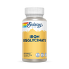 Solaray Iron Bisglycinate vegan tablets 60 count - British product