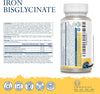 Solaray Iron Bisglycinate vegan tablets 60 count - British product