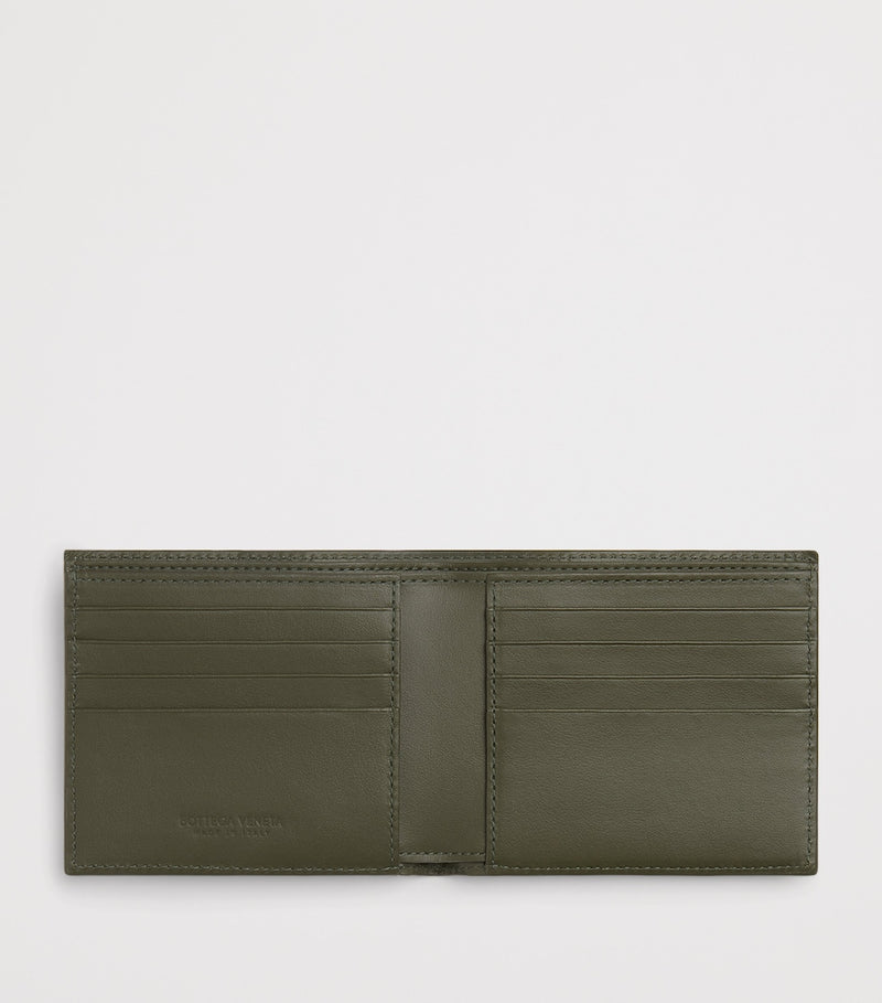 Bottega Veneta Intrecciato bifold wallet 9.5x11cm, imported from the UK