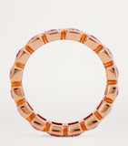 Anita Ko rose gold and pink sapphire bezel ring - British product