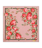 Dolce&Gabbana floral square silk scarf 90cm, UK version