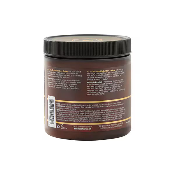 As I Am double butter styling cream 227g - British product