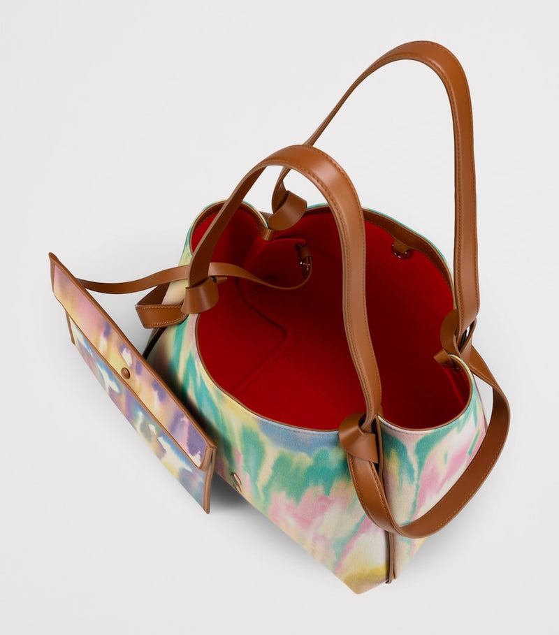 Christian Louboutin small tie-dye tote bag - British product