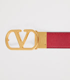Valentino Garavani reversible VLogo Signature belt - imported from the UK