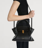 Balmain small Pulse Day top-handle bag in leather, imported from the UK