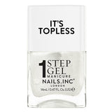 Superdrug Nails.INC It's Topless Sydney White Shimmer 1-Step Gel Nail Polish 14ml- Buy online at McGrocer