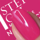 Nails.INC nail polish hot pink 14ml, imported from the UK