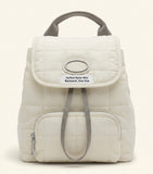 Burberry Horseshoe backpack Check pattern quilted nylon - British product