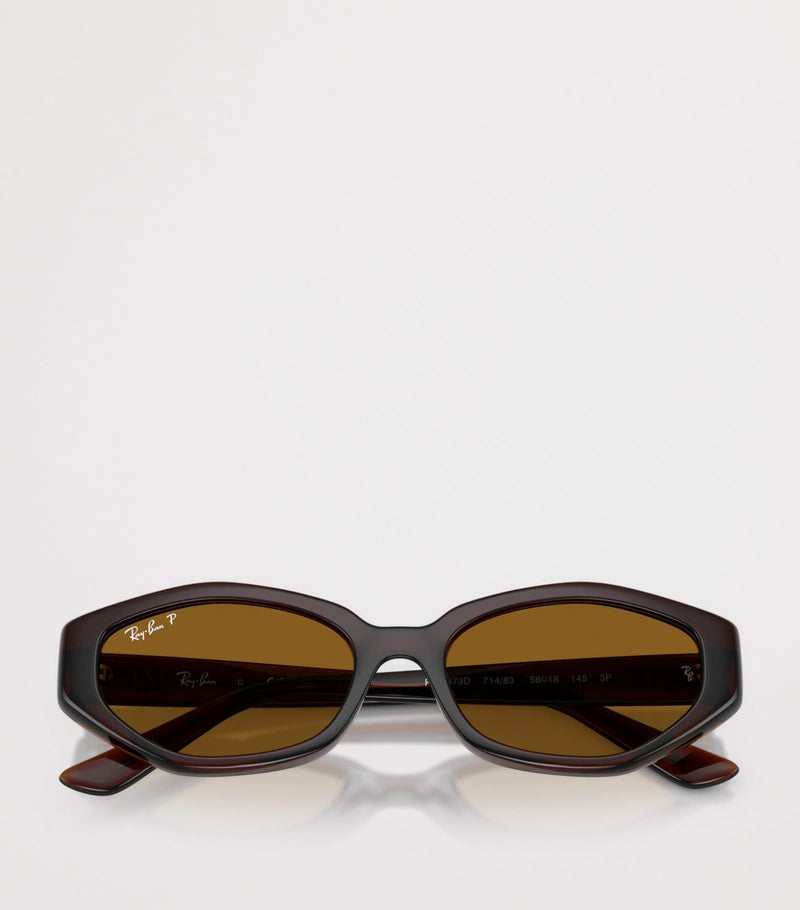 Ray-Ban RB4473D geometric sunglasses, imported from the UK