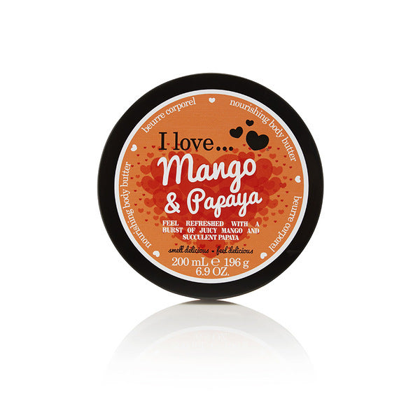 I Love Mango Papaya body butter 200ml - British product