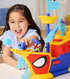 Marvel Spider-Man bubble pirate ship playset, imported from the UK