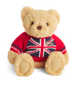 Harrods Harrods Medium Union Jack Bear Soft Toy 18cm- Buy online at McGrocer