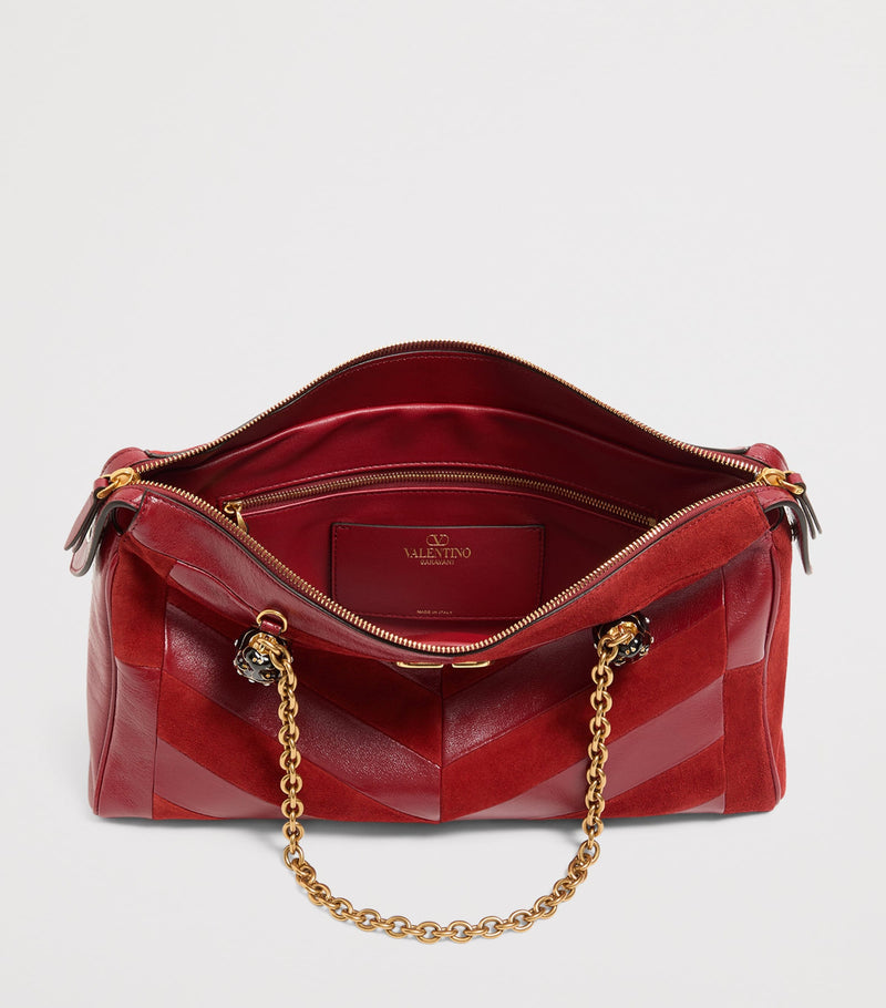 Valentino Garavani medium lambskin Panthea tote bag - British product