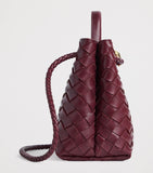 Bottega Veneta Andiamo small leather top-handle bag, UK version