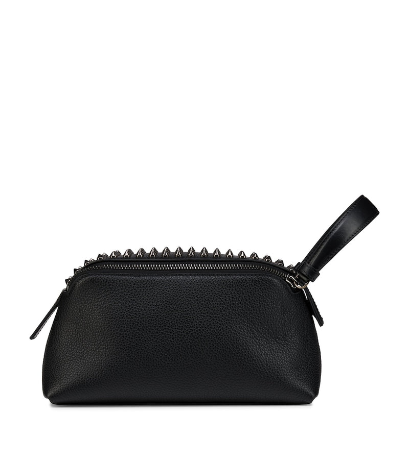 Christian Louboutin funky leather travel pouch, UK version