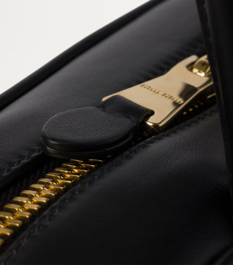 Miu Miu Beau top-handle leather bag, imported from the UK