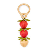 Harrods LOEWE Calfskin Strawberry Bag Charm- Buy online at McGrocer