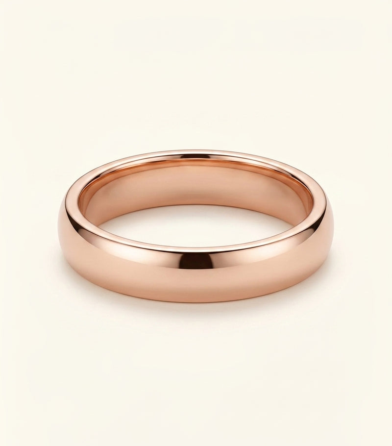 Cartier rose gold diamond LOVE wedding band 4mm - British product