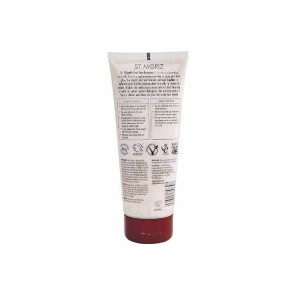 St Moriz Advanced Glycolic Peel Tanning Remover 200ml (British brand)