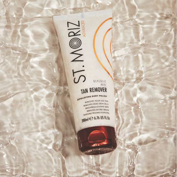 St Moriz Advanced Glycolic Peel Tanning Remover 200ml (British brand)