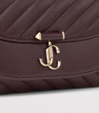 Jimmy Choo Curve quilted lambskin cross-body bag - British product
