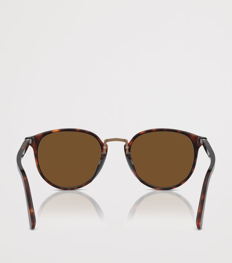 Persol acetate rounded square sunglasses, UK version