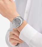 Bvlgari Octo Finissimo Chronograph GMT watch 43mm stainless steel, imported from the UK