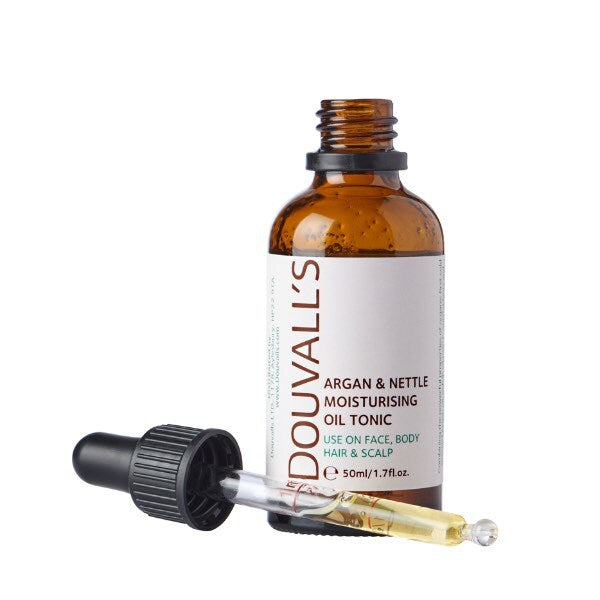 Douvall's Organic Argan and Nettle Oil 50ml - British product