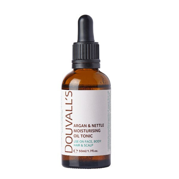 Douvall's Organic Argan and Nettle Oil 50ml - British product