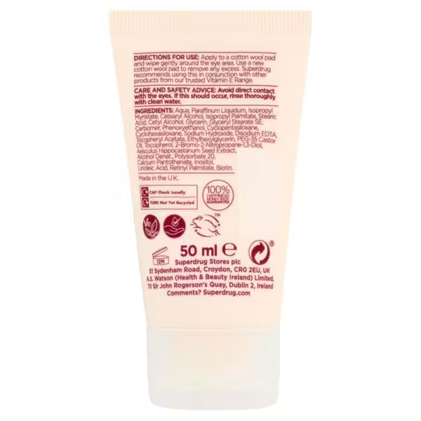 Vitamin E Eye Makeup Remover 50ml (British brand)