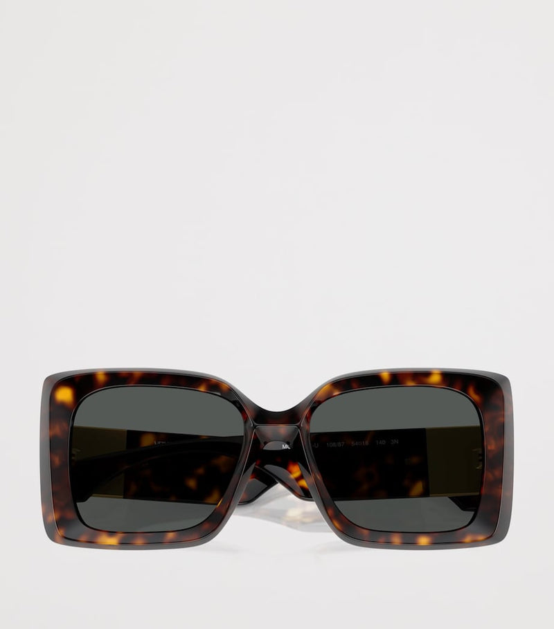 Versace tortoise square irregular sunglasses (British brand)